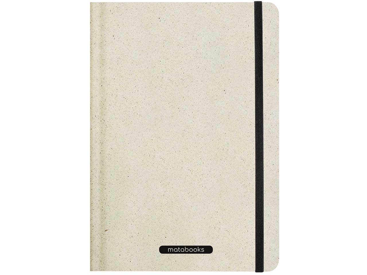 Matabooks Notizbuch Nari "Easy" aus Graspapier, 138 Blatt, liniert