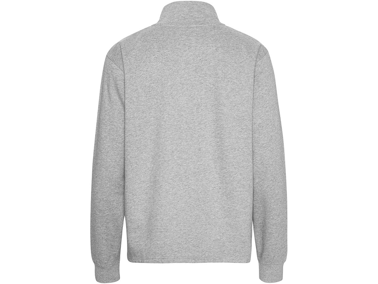 Neutral Bio-Unisex-Sweatshirt "Tiger Cotton" mit Half-Zip, sport grey, Gr. XS