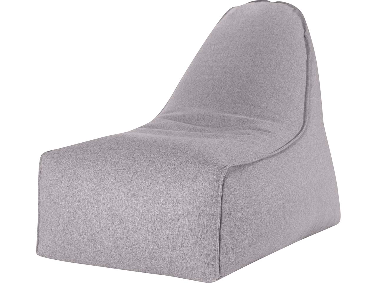 Sitzsack "Boogie", mit Griff, 100 x 70 x 80 cm, grau