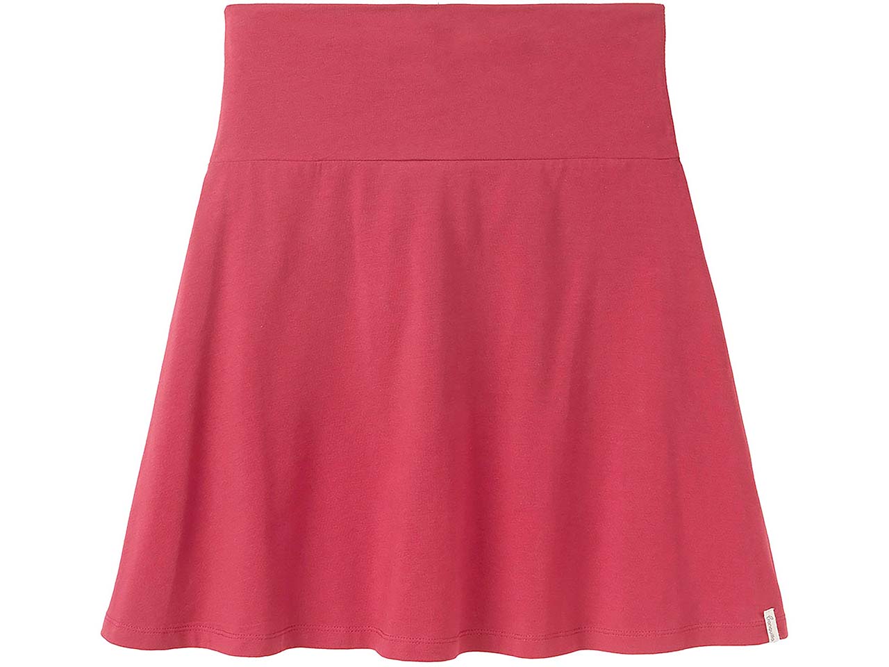 tranquillo Bio-Damen-Mini-Rock mit Kellerfalten, anemone, Gr. L