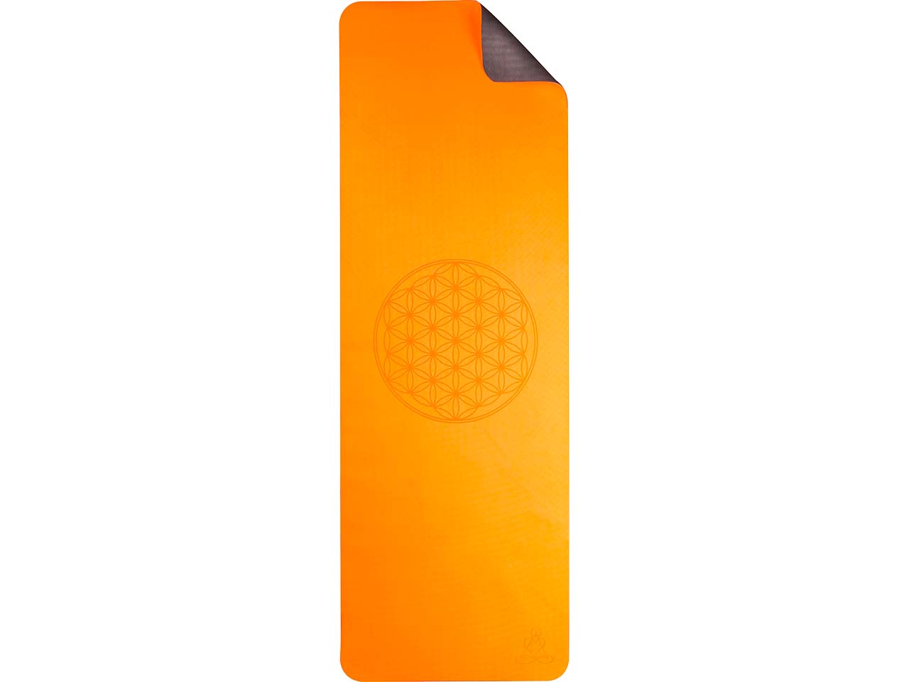 BERK Yogamatte aus TPE, 182 x 61 cm, orange