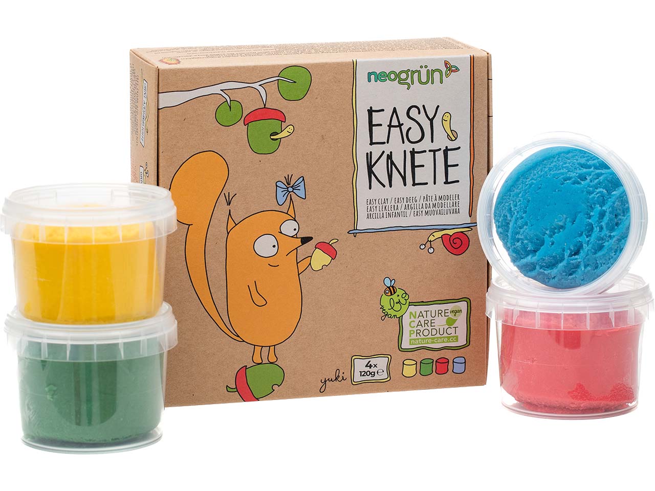 neogrün Knete "Yuka"