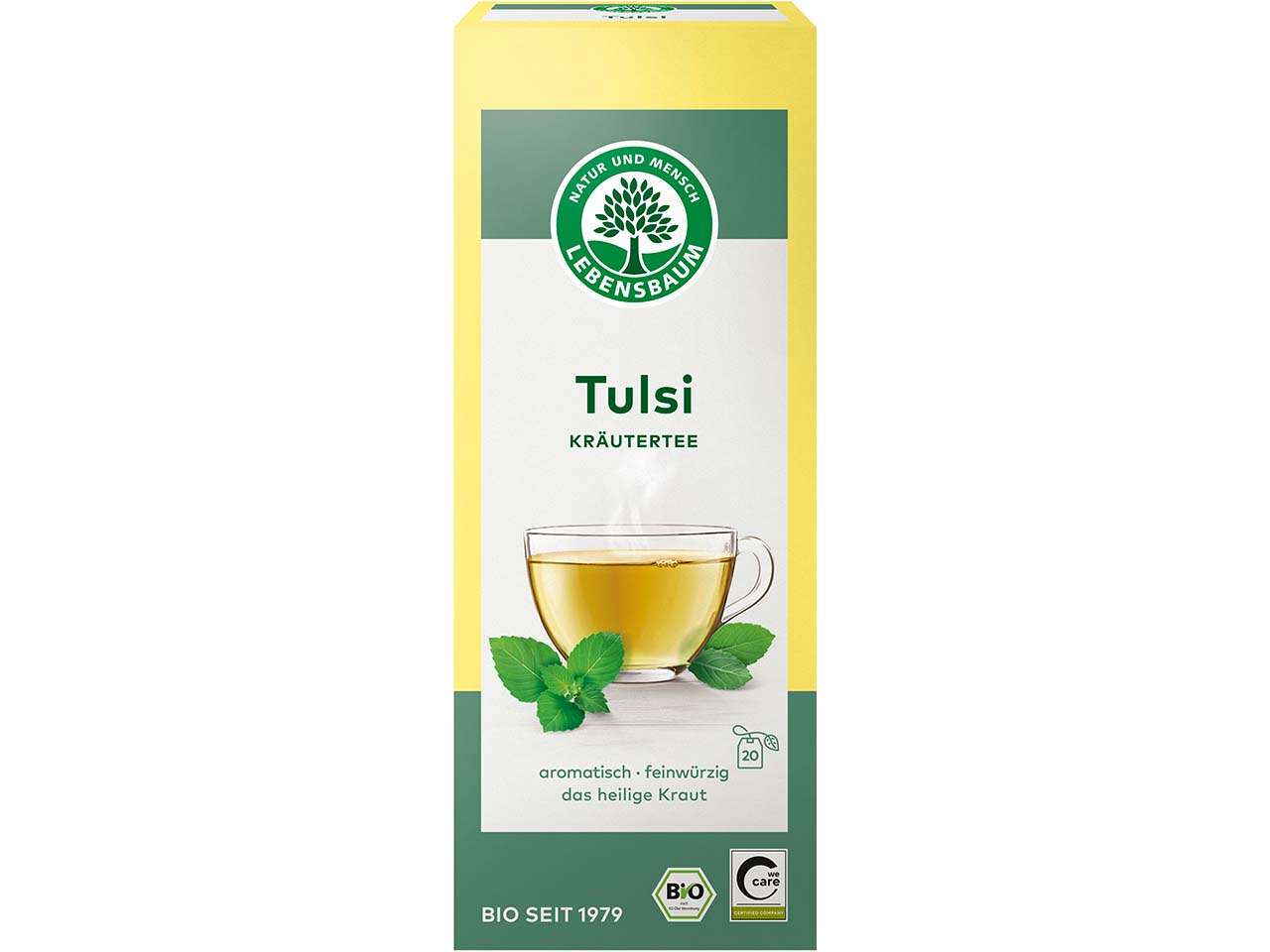 LEBENSBAUM Bio-Kräutertee "Tulsi" 20 x 1,5 g