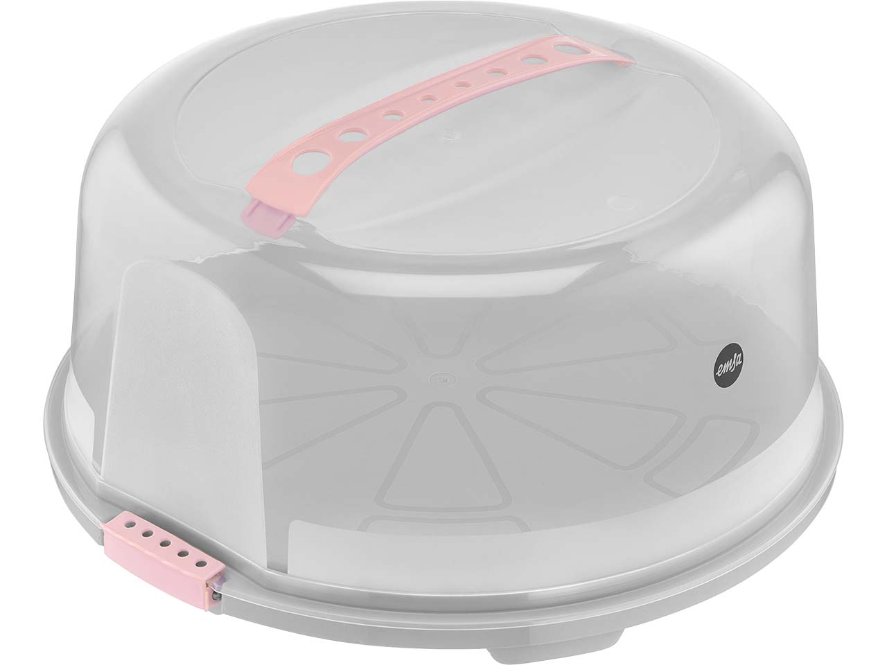 EMSA Kuchenglocke 'PREP und BAKE' Ø 34 cm, rund, pink