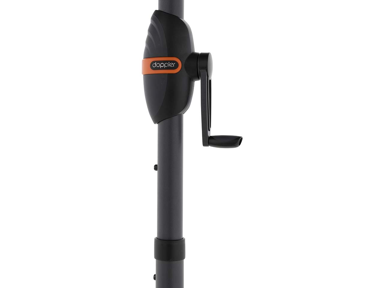 doppler Sonnenschirm "myZone Auto Tilt" Ø 305 cm, HV, hellgrau