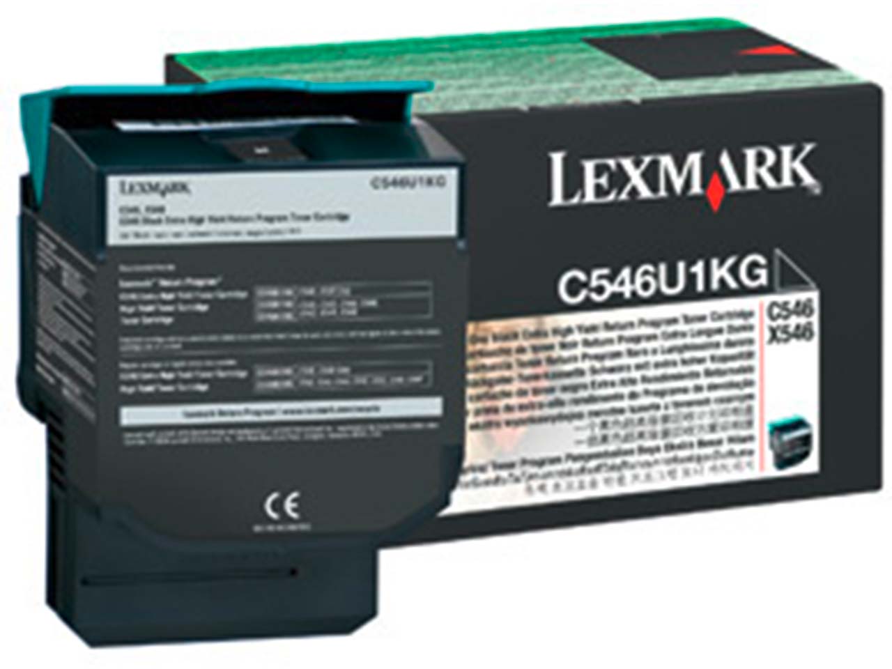 Lexmark Druckkassette C546U1KG schwarz