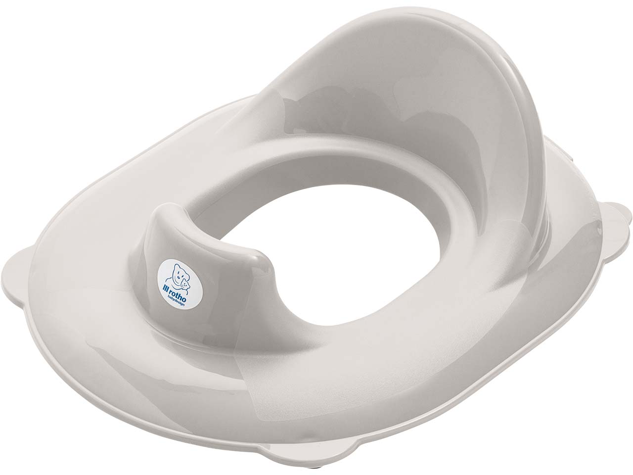 rotho Toilettensitz "TILO" aus Recyclingkunststoff, cappuccino