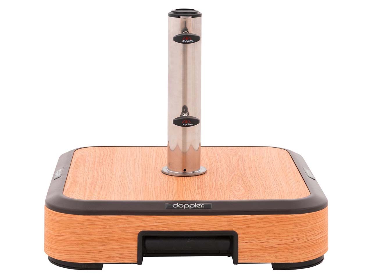 doppler Sonnenschirmständer "Alu Wood" mit Rollen, 50 kg