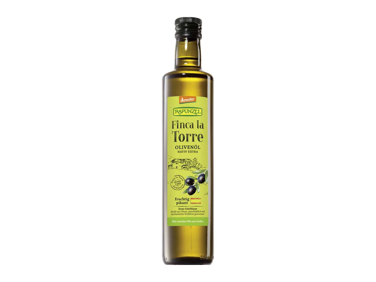 RAPUNZEL Bio-Olivenöl 'Finca la Torre', nativ extra, 500 ml