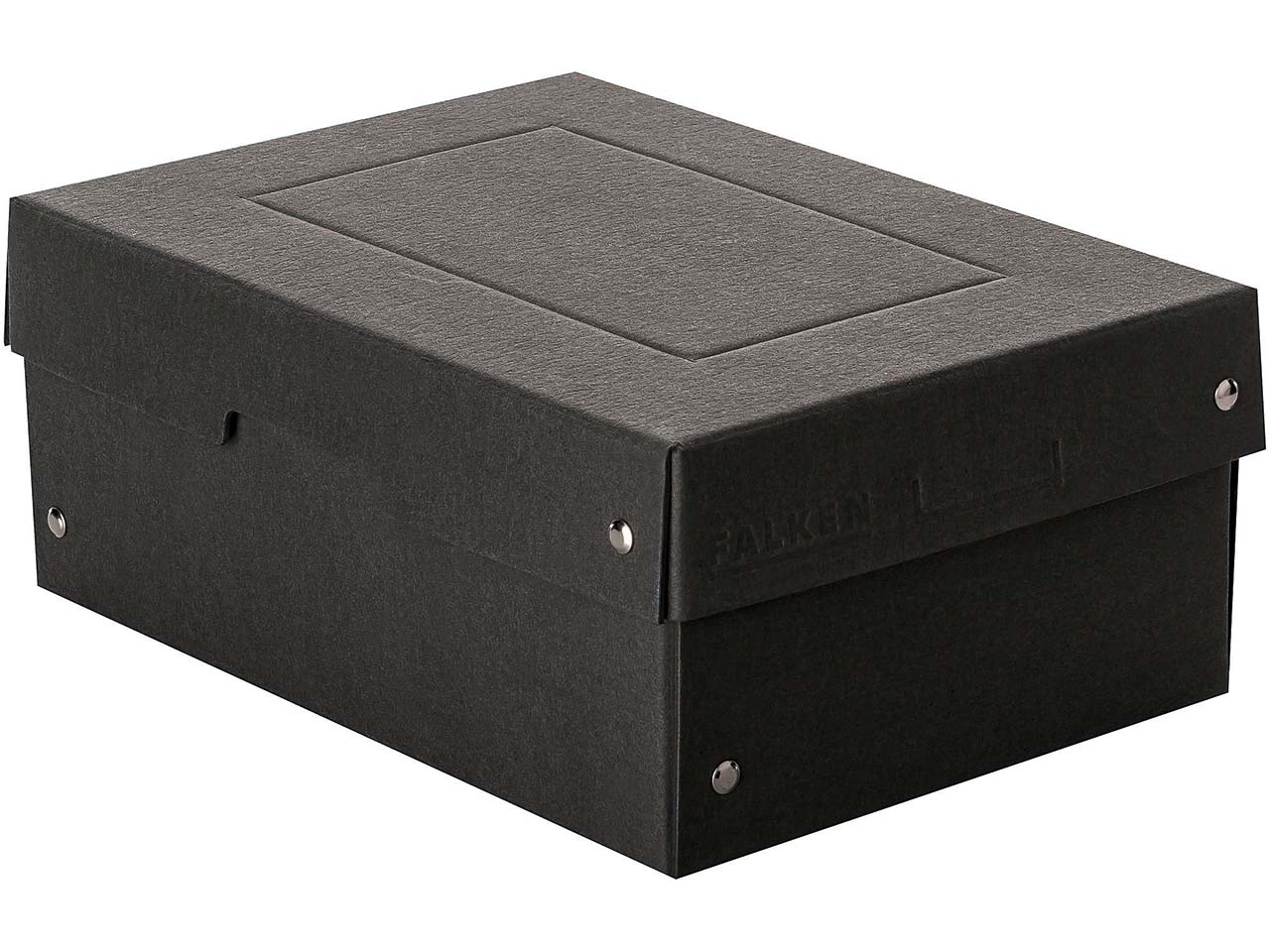 Falken Aufbewahrungsbox 'PURE Box' Black, DIN A5, 100 mm Höhe