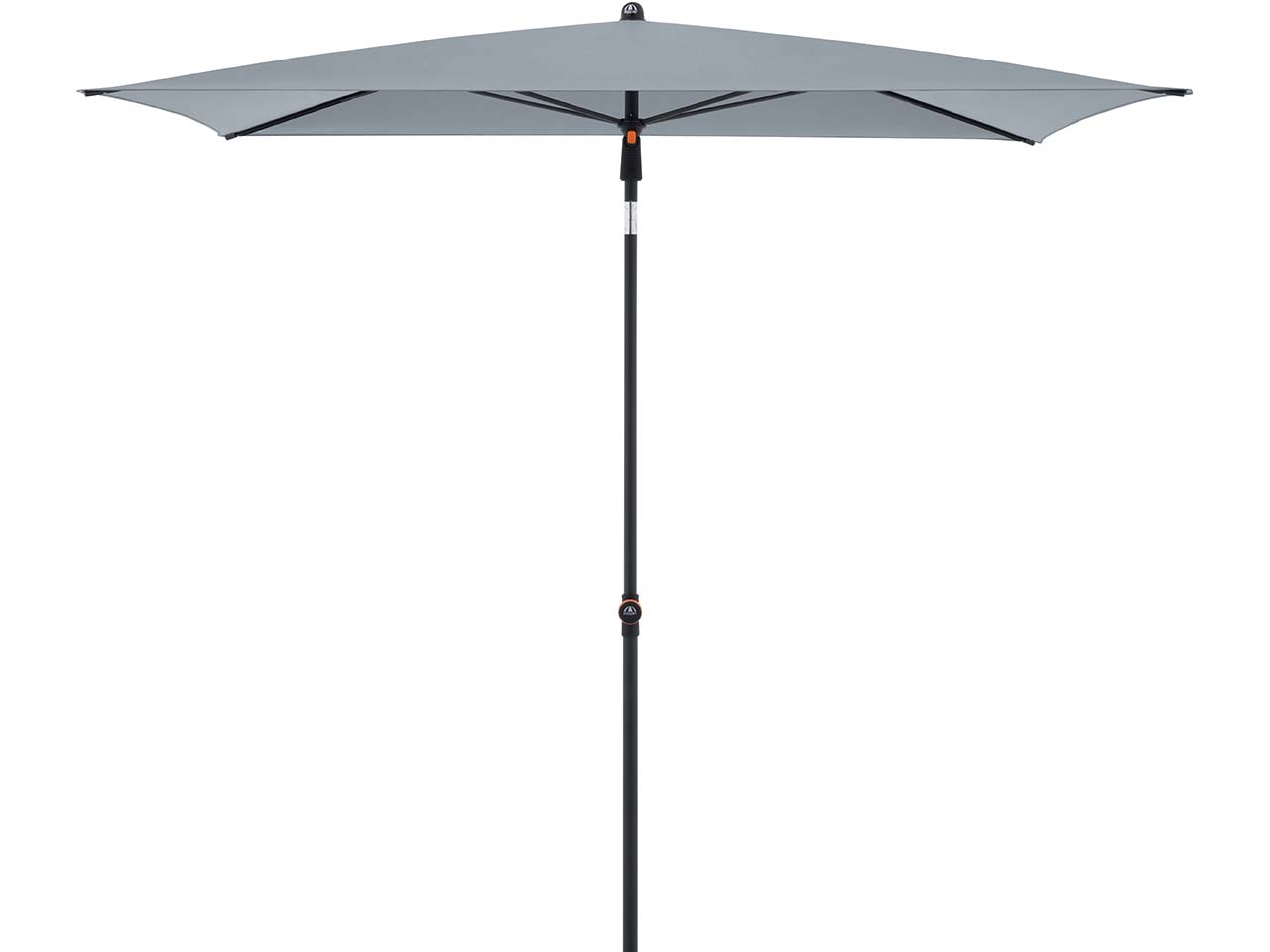 doppler Sonnenschirm "myZone" 190 x 125 cm, hellgrau