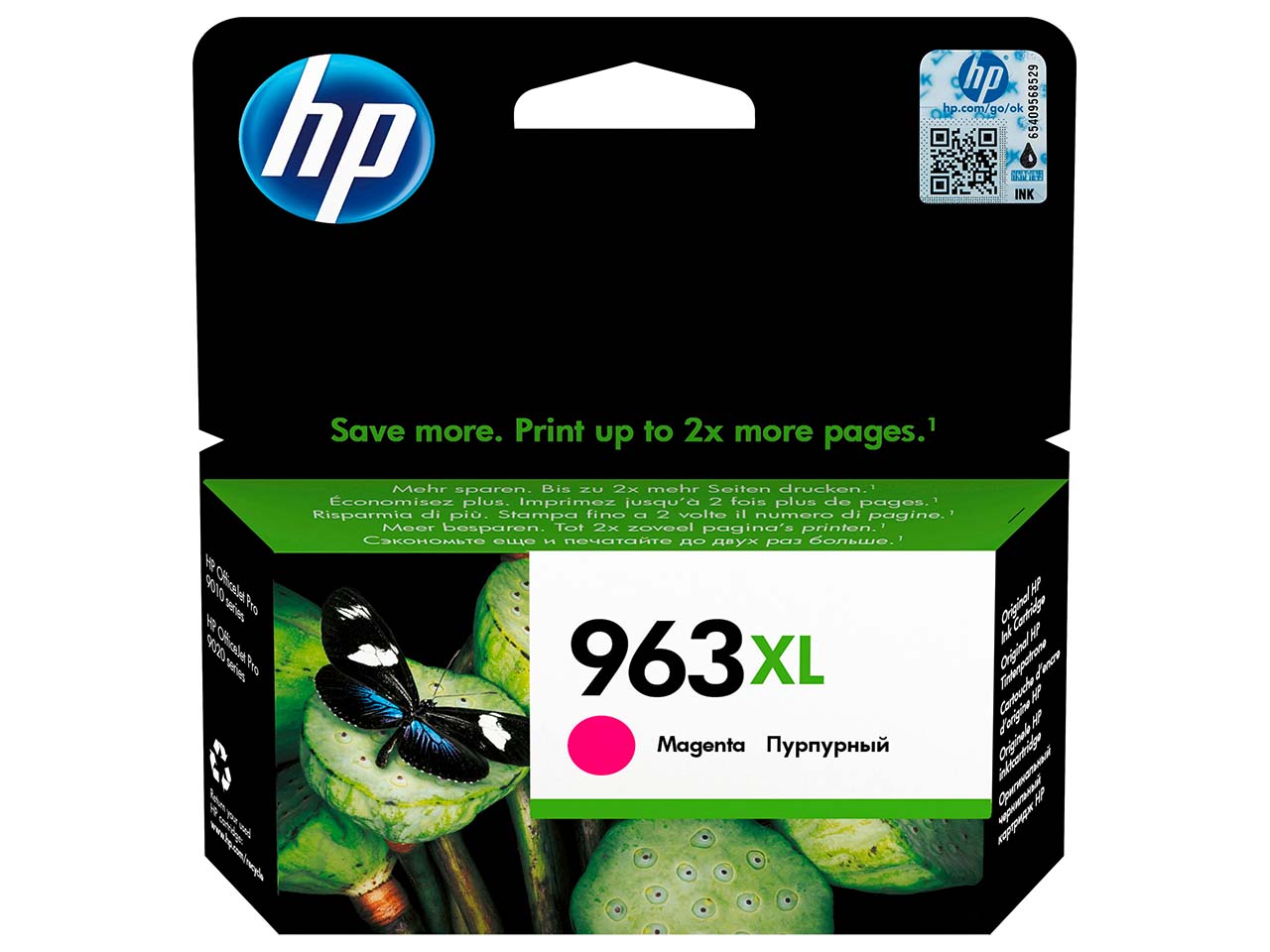 hp Tintenpatrone 3JA28AE, Nr. 963XL magenta