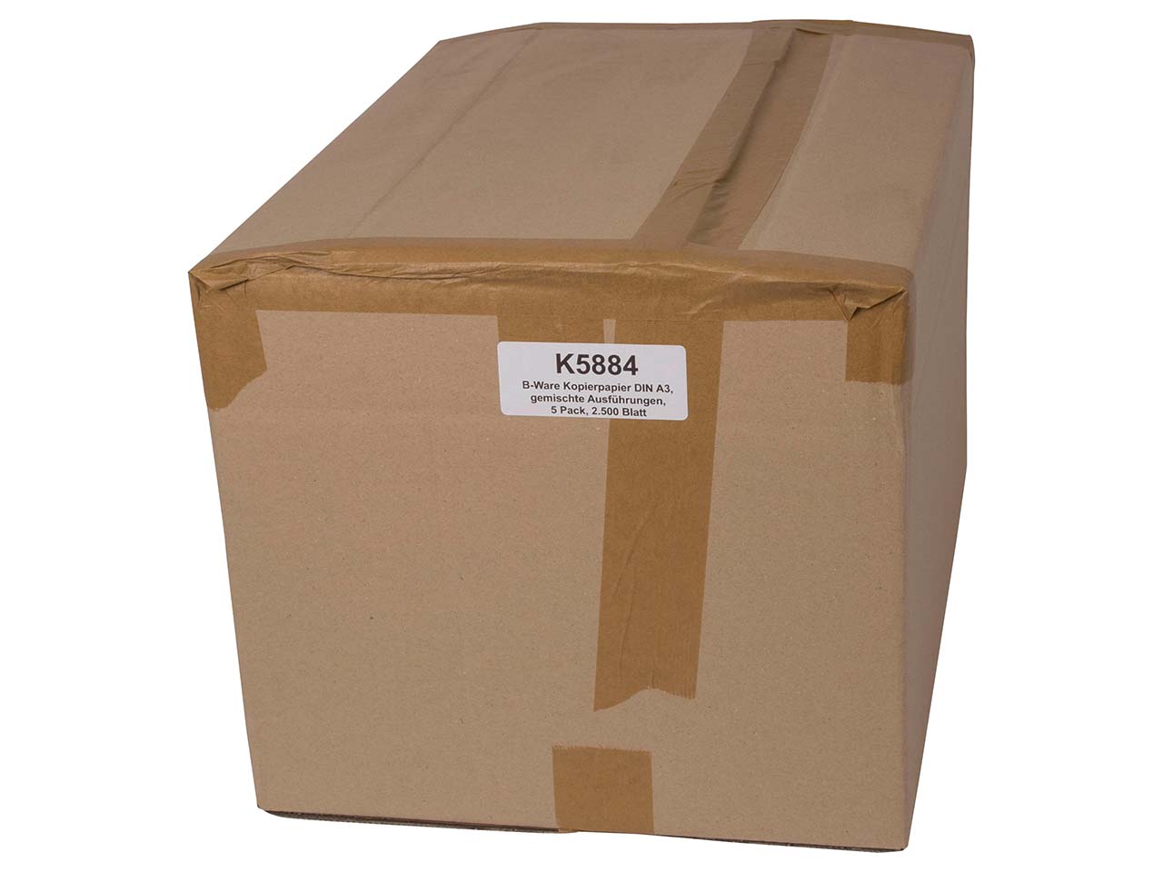 B-Ware Kopierpapier DIN A3, gemischte Ausführungen, 5 Pack, 2.500 Blatt
