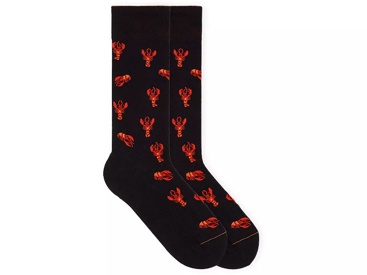 VON JUNGFELD Bio-Socken "Lobster", ink black, Gr. 39/42