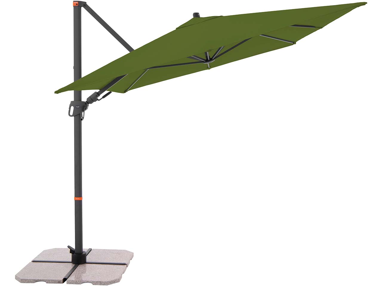 doppler Pendelschirm "myZone AX" 320 x 240 cm, kiwi