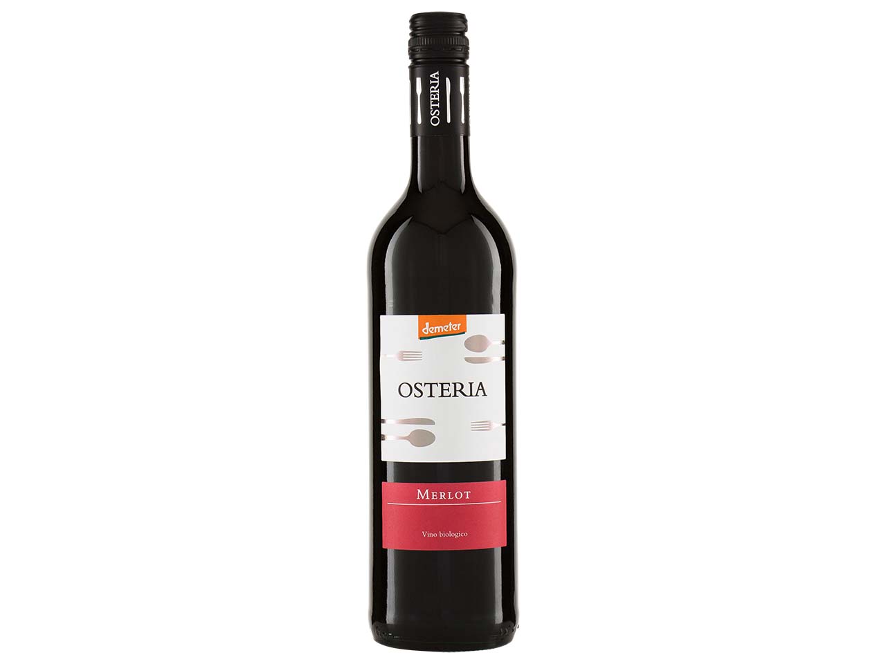 Bio-Rotwein Merlot "OSTERIA" IGT 0,75 l