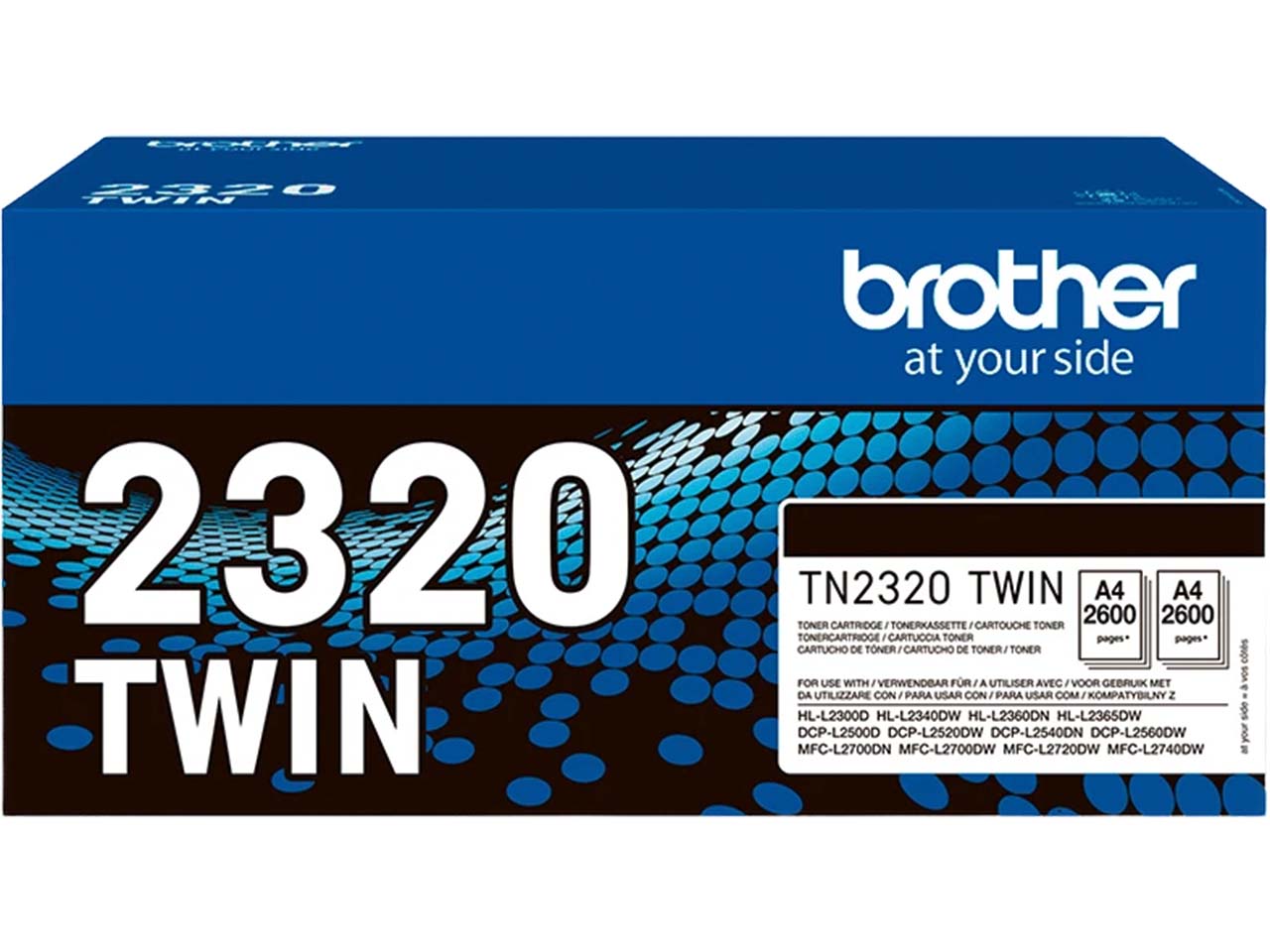 Brother Doppelpack Tonerkartuschen TN-2320 schwarz