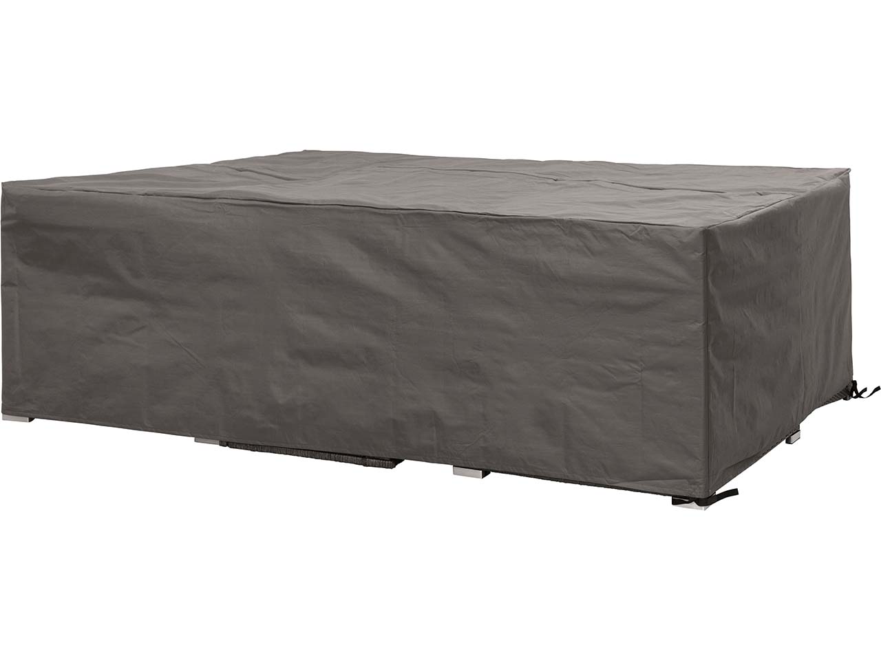 Schutzhülle für Gartenlounge "mittel" 250 x 250 x 75 cm, Polypropylen, hellgrau