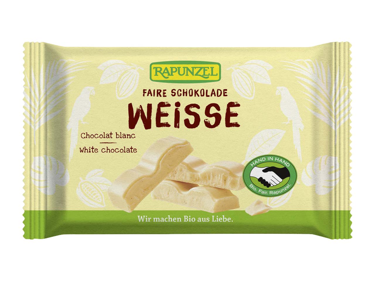 RAPUNZEL Weiße Bio-Schokolade, 100 g