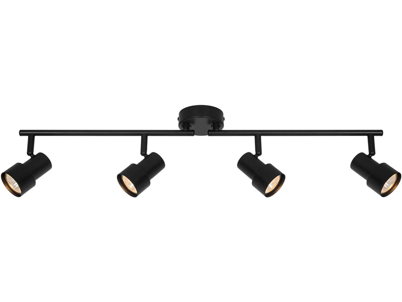 Nordlux Deckenleuchte "Boston" 4er-Schiene, schwarz