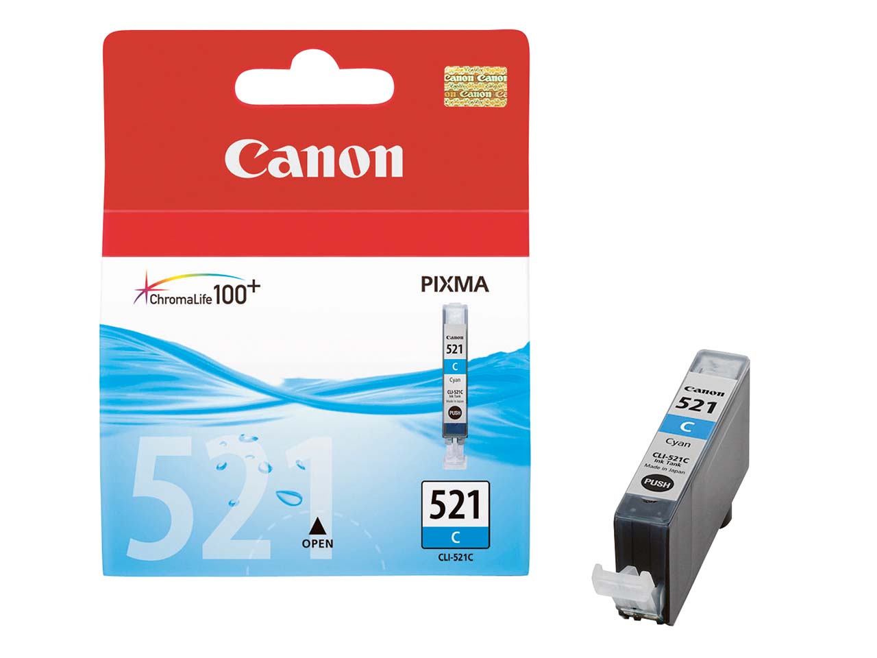 Canon Tintenpatrone CLI-521C cyan