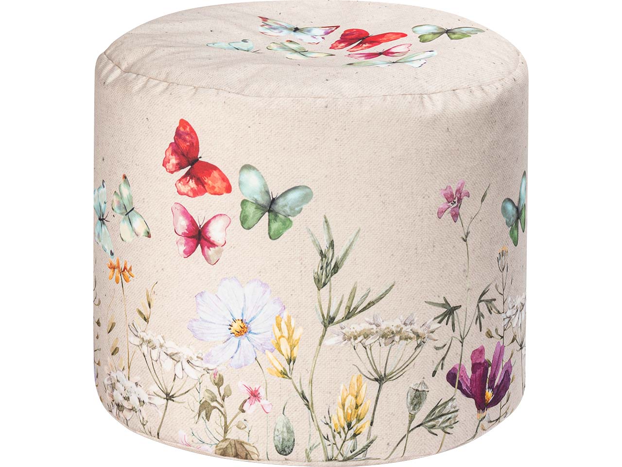 Sitzsack "Dotcom" 50 x 40 cm, Blumenwiese