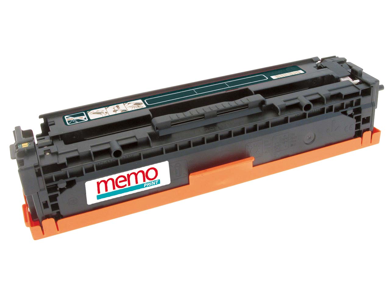 memo Druckkassette ersetzt hp CB540A  schwarz