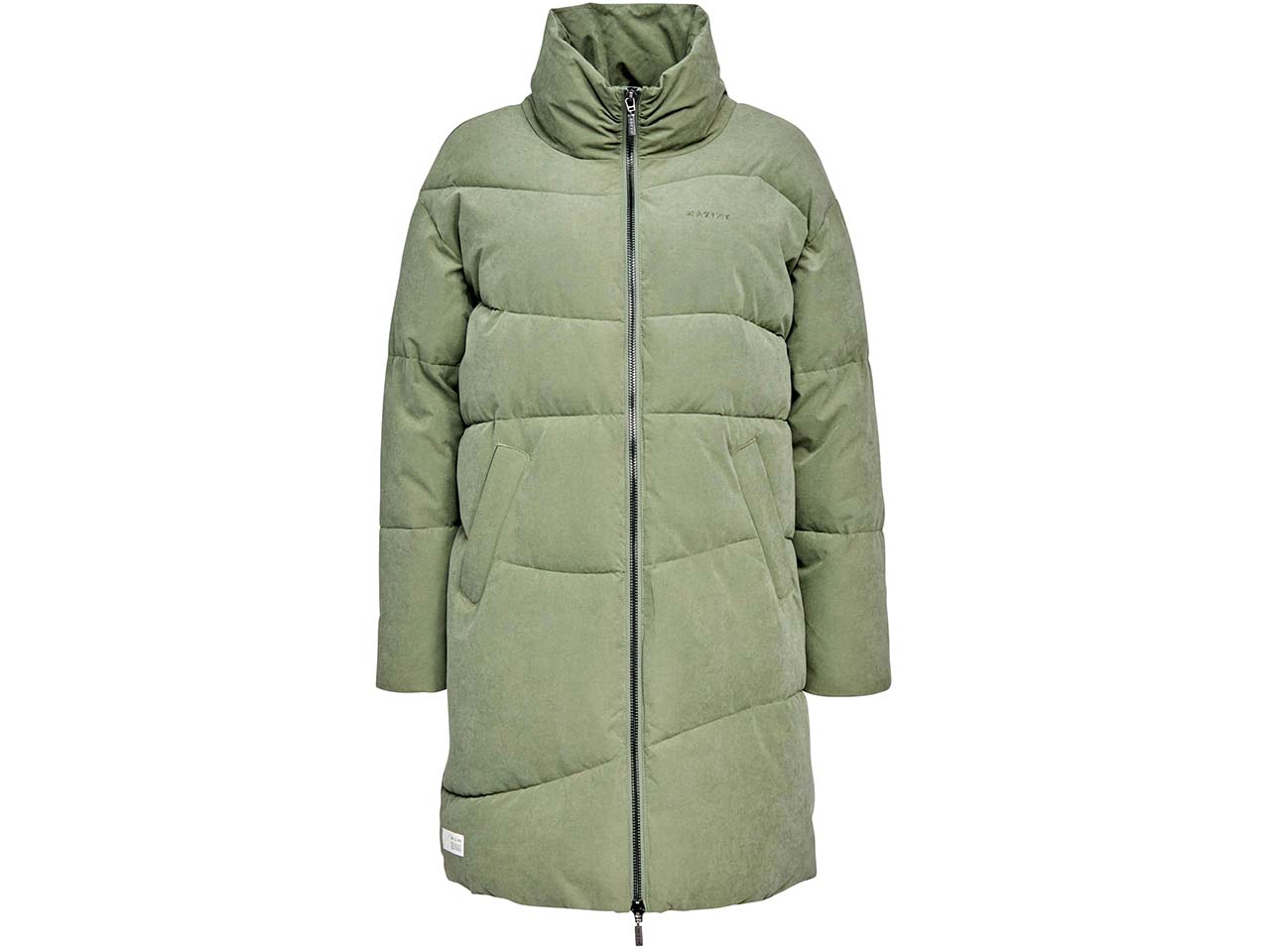 MAZINE Damen-Steppjacke 'Drew Puffer' mit Reißverschlusstaschen, sea green, Gr. XS