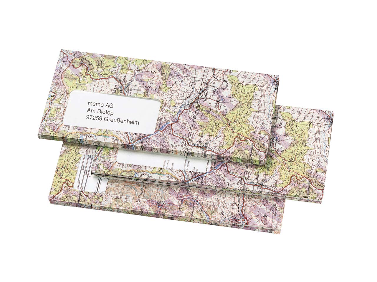 1000 DRP Briefumschläge DL HKmF Landk.