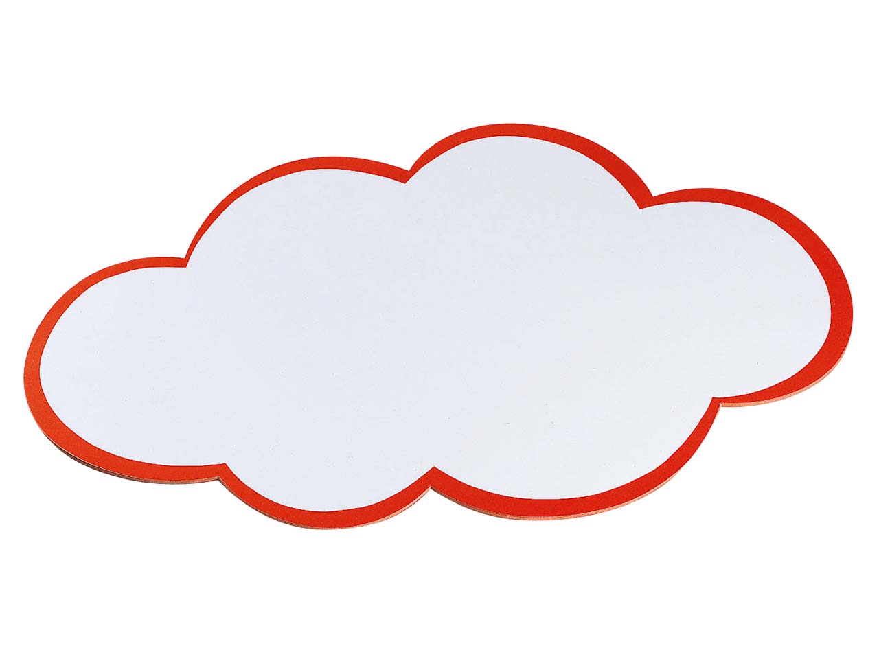 20 Bl. Moderatorenpapier Wolken 38x62cm