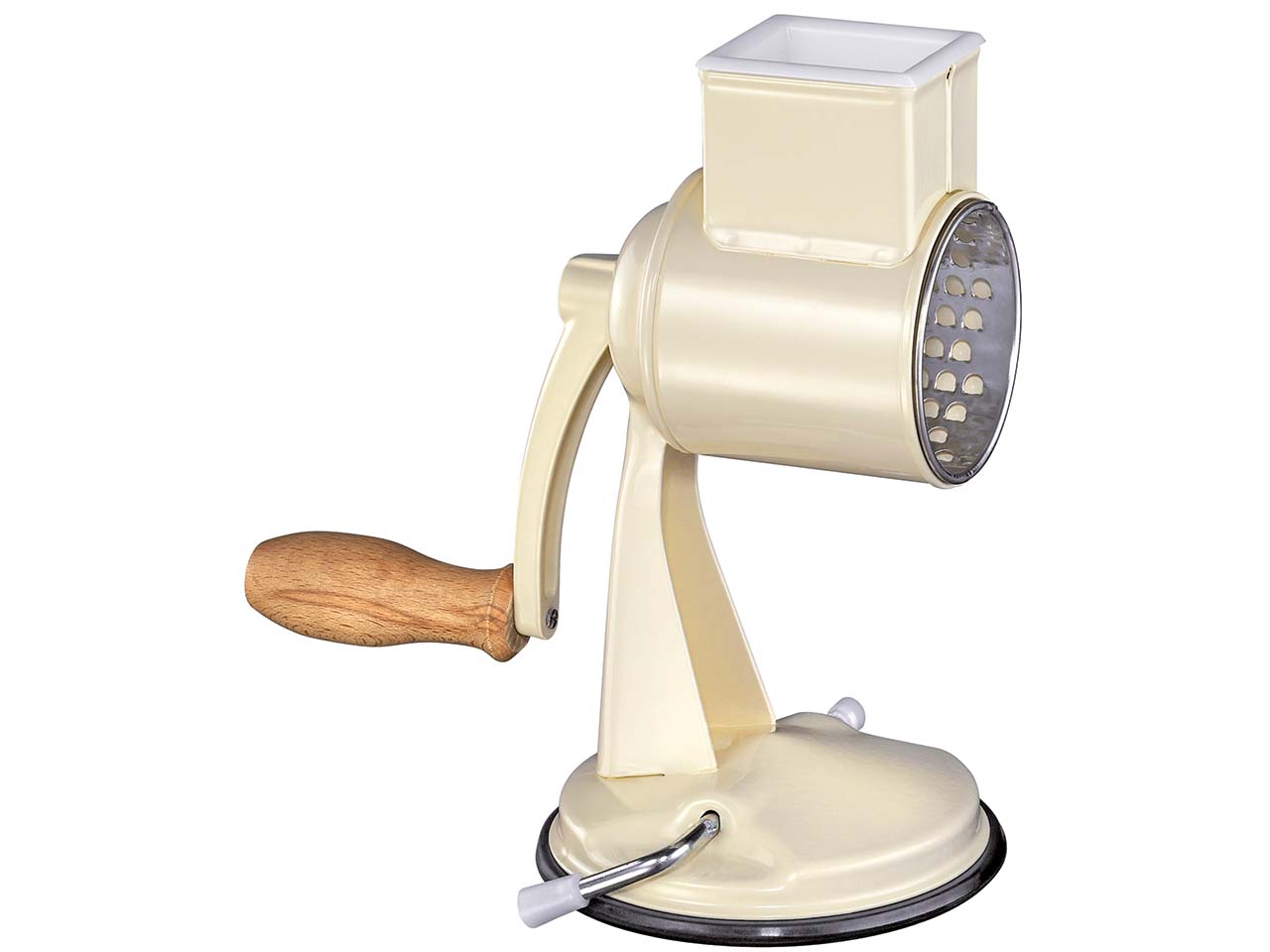 Zassenhaus manuelle Trommelreibe "CLASSIC" inkl. 2 Reibtrommeln grob und fein