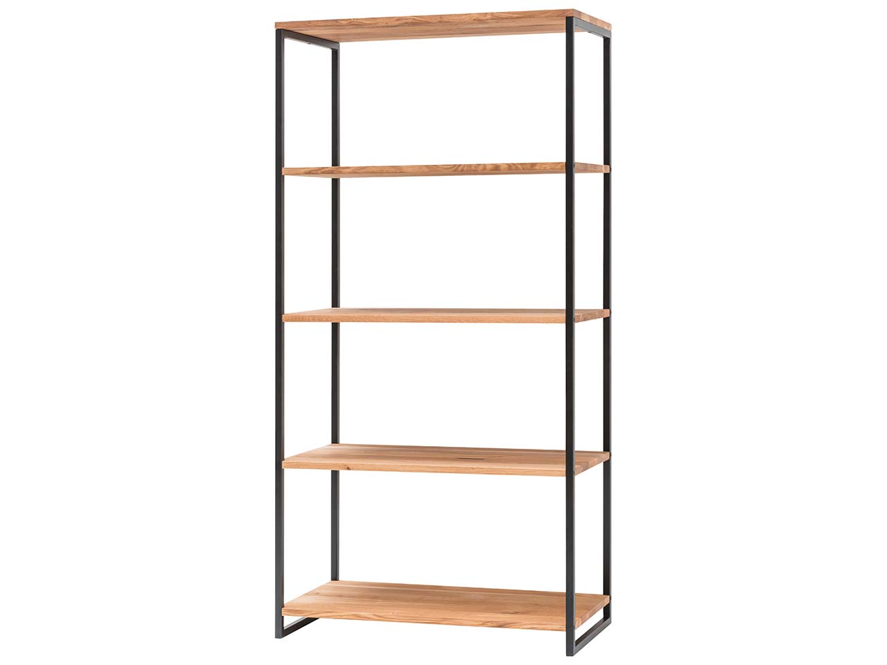 Inantil Regal "Lissabon" B 80 x T 40 x H 160, Wildeiche geölt