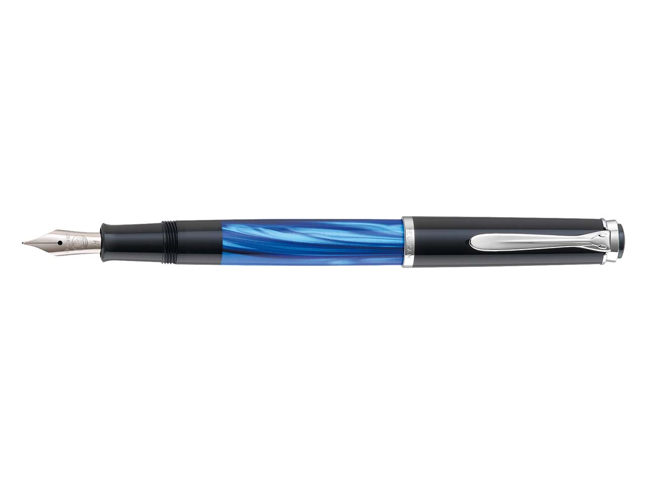 Pelikan Füller "M205" blau marmoriert