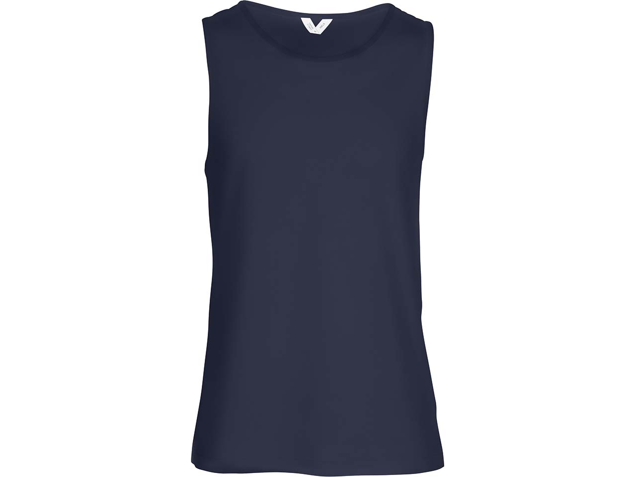 MELA Bio-Herren-Tanktop "CHETAN" mit Rundhalsausschnitt, navy, Gr. XL