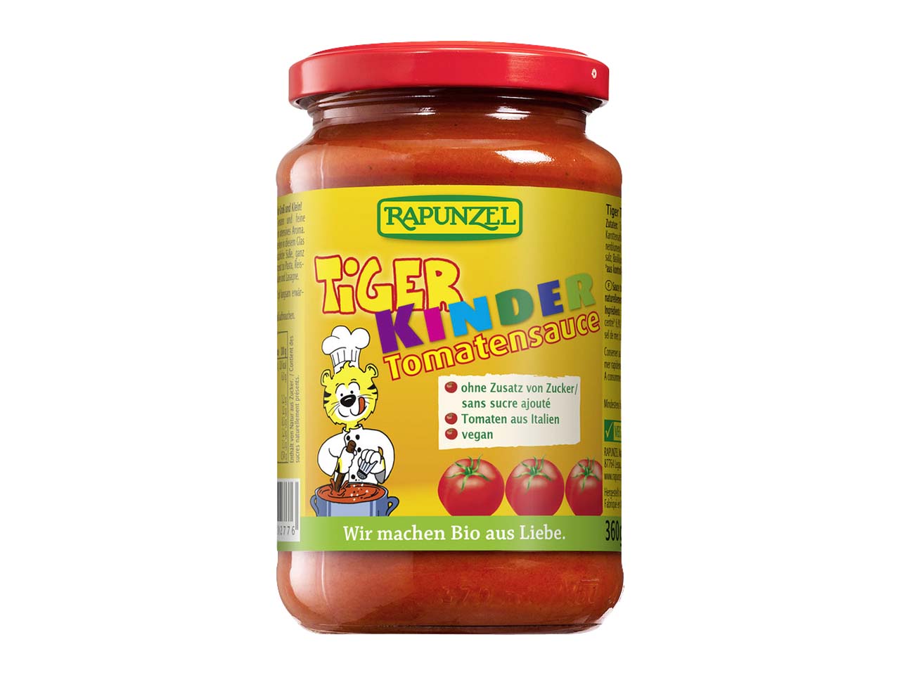 RAPUNZEL Bio-Tomatensauce 'Tiger', 345 ml