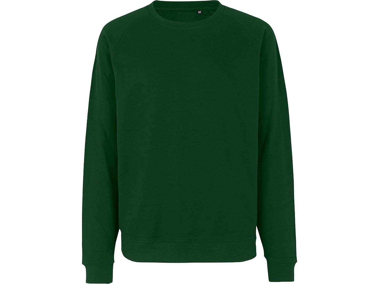 Neutral Bio-Unisex-Sweatshirt "Tiger Cotton" mit gebürstetem Fleece, bottle green, Gr. XXL