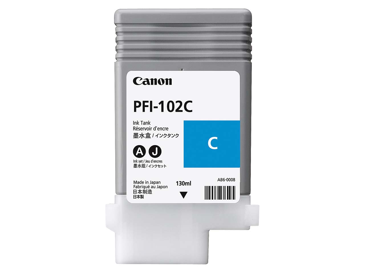 Canon Tintenpatrone PFI-102C cyan