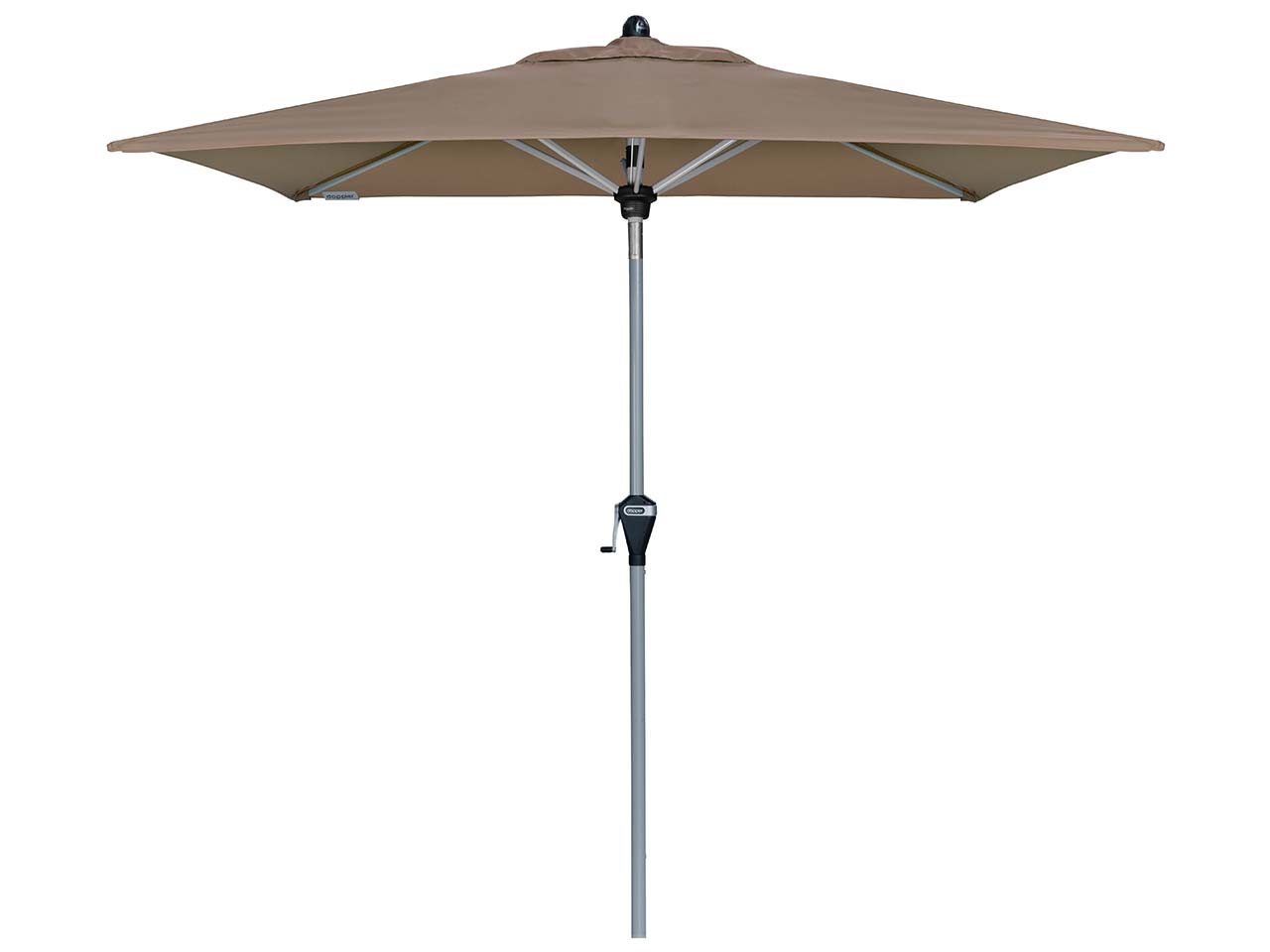 doppler Sonnenschirm "Active Auto Tilt" 210 x 140 cm, HV, greige