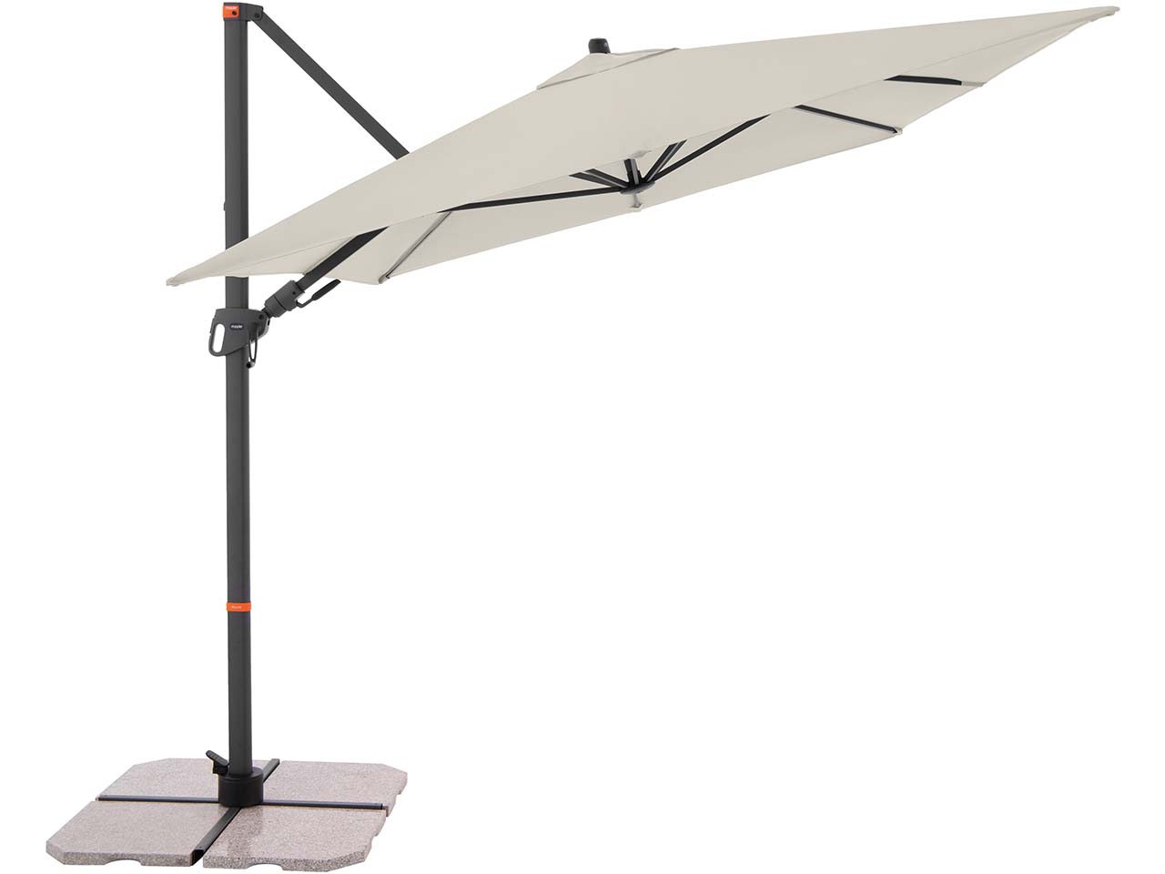 doppler Pendelschirm "myZone AX" 320 x 240 cm, natur