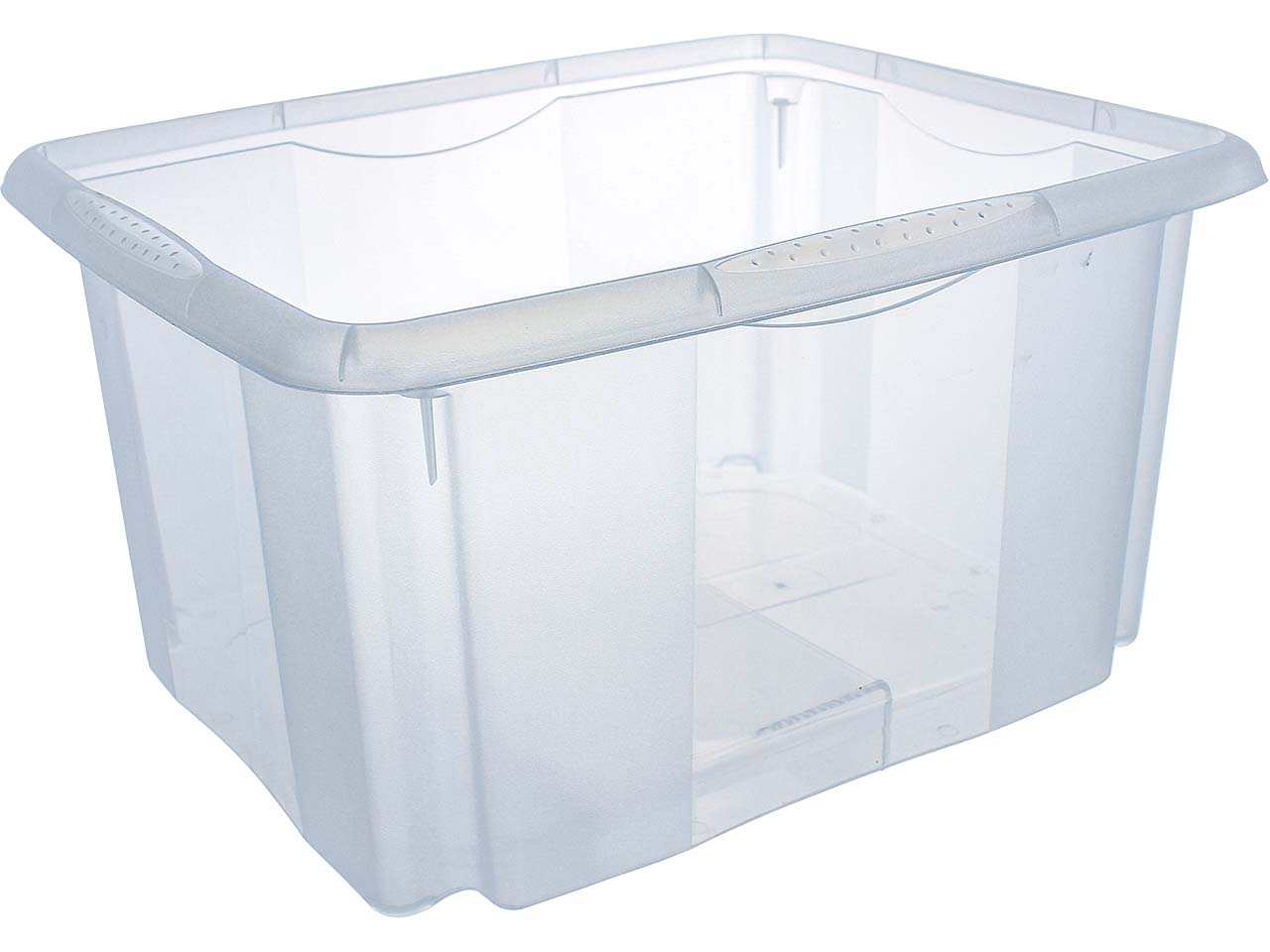 Drehstapelbox, transparent, 24 l