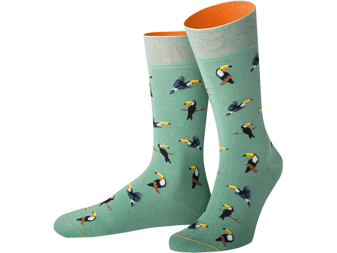 von Jungfeld Bio-Socken 'Trinidad', olive, Gr. 43/46