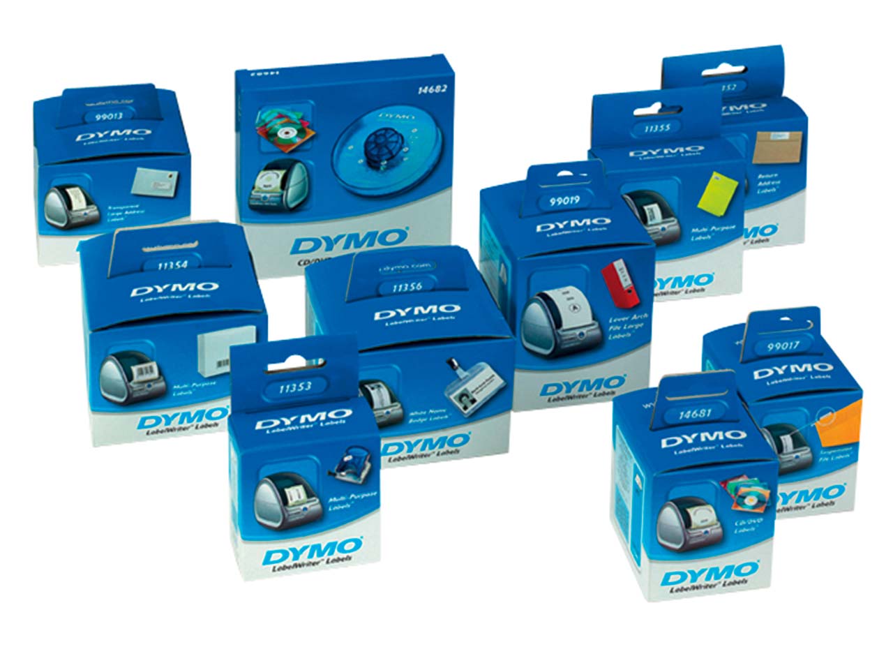 Thermo-Etiketten 38x190 Ordner schmal (Inhalt 1 Rolle à 110 Etiketten)