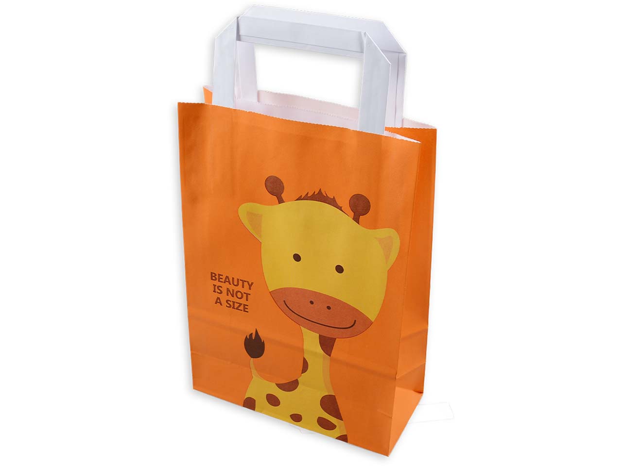 ELCO Papier-Tragetasche "Giraffe" 26 x 18 x 8 cm, 50 Stk.