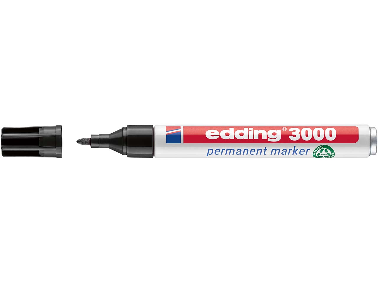 edding Permanentmarker "3000" schwarz