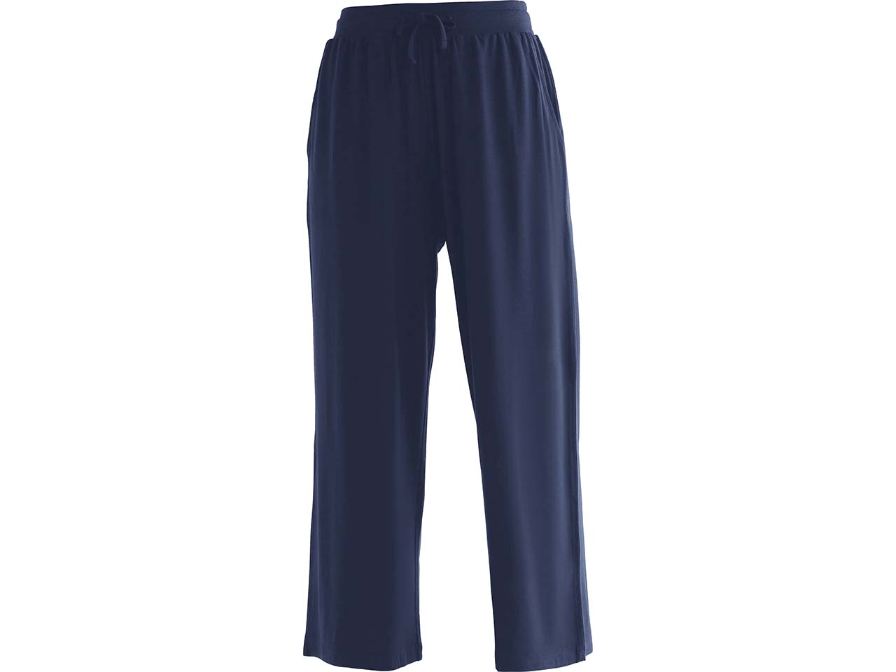 TRUE NORTH Damen-7/8-Hose mit weitem Bein, navy, Gr. S