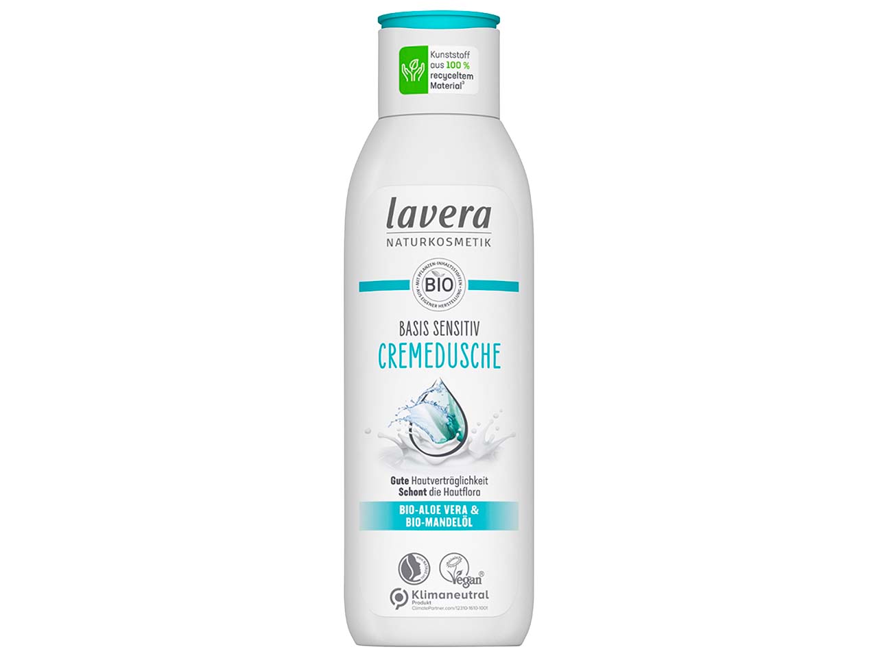 lavera Bio-Duschgel "basis sensitiv", 250 ml