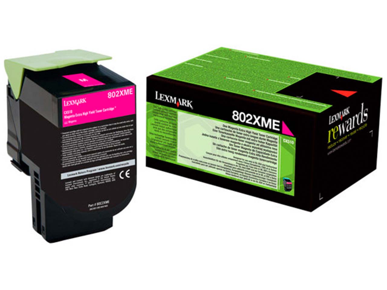 Lexmark Toner 80C2XME "Corporate" XL magenta