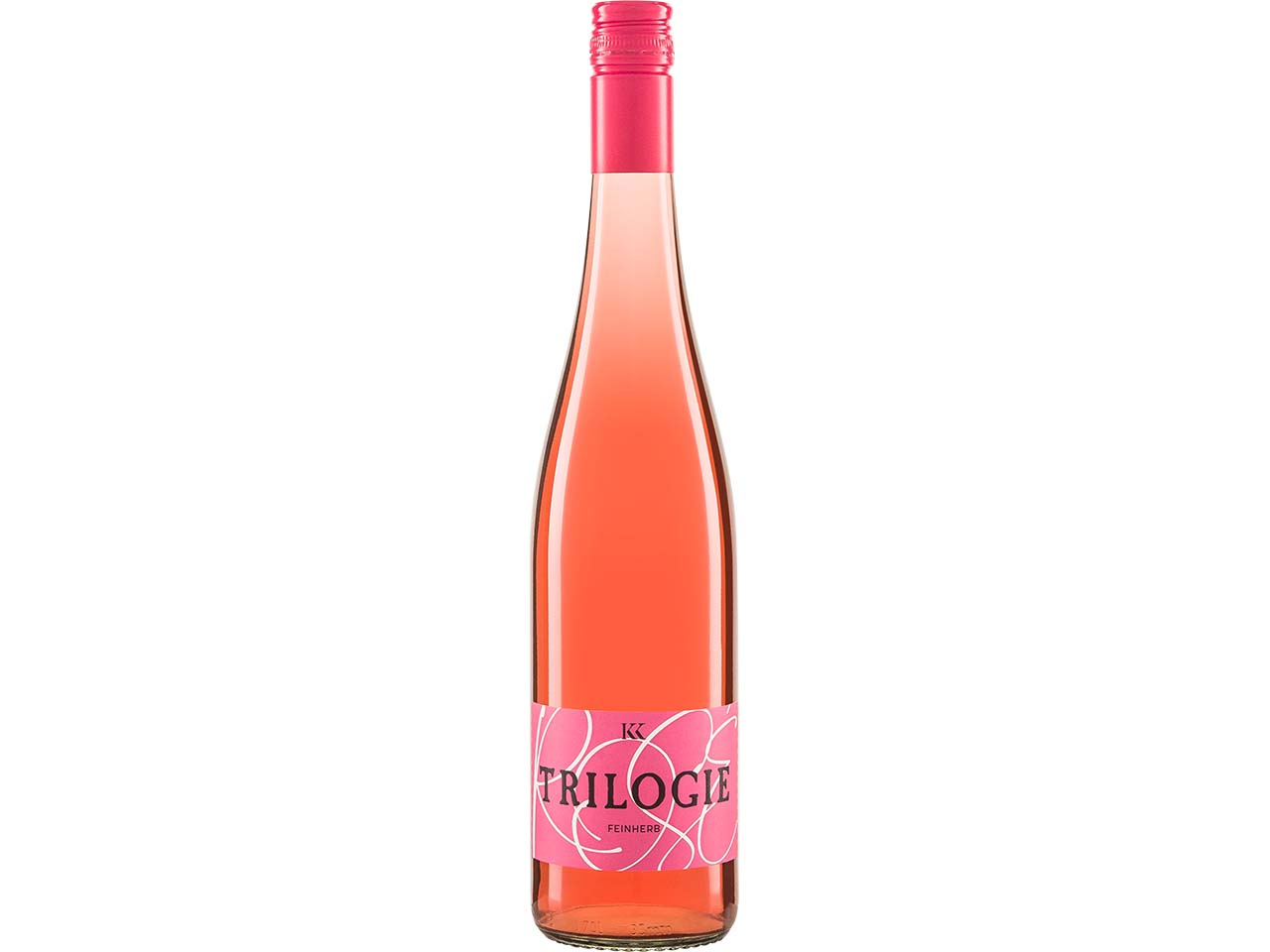 TRILOGIE Bio-Cuvée Rosé QW Rheinhessen feinherb Knobloch, 0,75 l