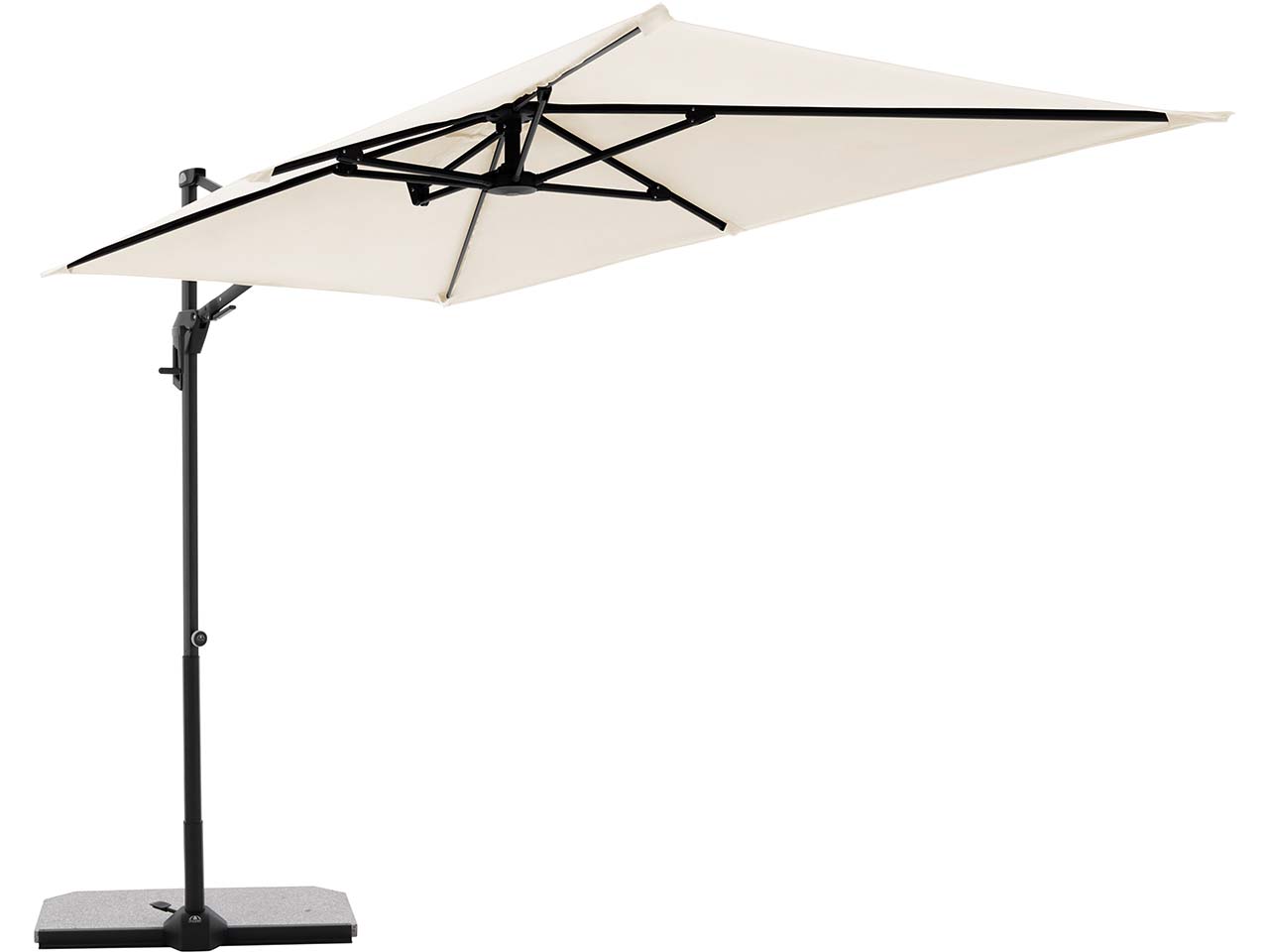 doppler Pendelschirm "ACTIVE Pendel Green Edition" 240 x 135 cm, natur