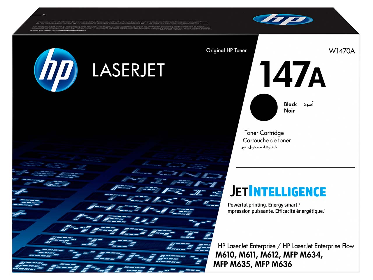 hp Tonerkartusche W1470A, Nr. 147A schwarz